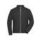 Sudadera de trabajo con cremallera hombre JN1810. Color black.