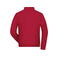 Sudadera de trabajo con cremallera hombre JN1810. Color red.