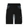 Pantalón corto de trabajo reciclado unisex JN1811. Color black/carbon.