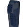 Pantalón corto de trabajo reciclado unisex JN1811. Color navy/cobalt.