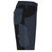 Pantalón corto de trabajo reciclado unisex JN1811. Color carbon/black.