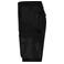 Pantalón corto de trabajo reciclado unisex JN1811. Color black/black.