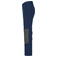 Pantalón de trabajo ajustado y resistente unisex JN1813. Color navy.