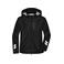 Chaqueta de invierno reciclada unisex JN1814. Color black/black.
