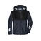 Chaqueta de invierno reciclada unisex JN1814. Color carbon/black.