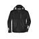 Chaqueta de invierno reciclada unisex JN1815. Color black/black.