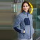 Chaqueta polar reciclada melange mujer JN1817. .
