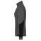 Chaqueta polar reciclada melange mujer JN1817. Color black/melange/black/silver.