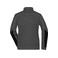 Chaqueta polar reciclada melange mujer JN1817. Color black/melange/black/silver.