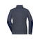 Chaqueta polar reciclada melange mujer JN1817. Color navy/melange/navy/royal.
