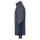 Chaqueta polar reciclada melange unisex JN1818. Color navy/melange/navy/royal.