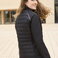 Chaqueta de invierno reciclada híbrida mujer JN1819. .
