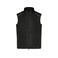 Chaleco acolchado reciclado hombre JN1822. Color black/black.