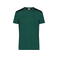 Camiseta de trabajo reciclada hombre JN1824. Color dark/green/black.