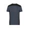 Camiseta de trabajo reciclada hombre JN1824. Color carbon/black.