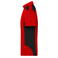 Polo de trabajo reciclado hombre JN1826. Color red/black.