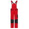 Mono de trabajo reciclado unisex JN1833. Color red/black.