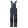 Mono de trabajo reciclado unisex JN1833. Color carbon/black.