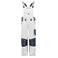Mono de trabajo reciclado unisex JN1833. Color white/carbon.