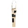 Mono de trabajo reciclado unisex JN1833. Color stone/black.