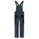 Mono de trabajo reciclado unisex JN1833. Color carbon/black.