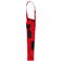 Mono de trabajo reciclado unisex JN1833. Color red/black.