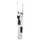Mono de trabajo reciclado unisex JN1833. Color white/carbon.