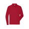 Polo manga larga hombre JN1842. Color red.