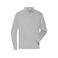 Polo manga larga hombre JN1842. Color grey/heather.