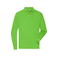 Polo manga larga hombre JN1842. Color lime/green.