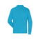 Polo manga larga hombre JN1842. Color turquoise.