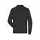 Polo manga larga hombre JN1842. Color black.