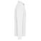 Polo manga larga hombre JN1842. Color white.