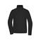 Chaqueta softshell alta visibilidad mujer JN1859. Color black/black.