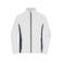 Chaqueta polar hombre JN1860. Color white/carbon.