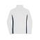 Chaqueta polar hombre JN1860. Color white/carbon.