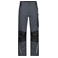 Pantalón de trabajo multibolsillos unisex JN1861. Color carbon/black.