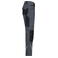 Pantalón de trabajo multibolsillos unisex JN1861. Color carbon/black.