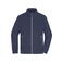 Chaqueta polar reciclada unisex JN1862. Color navy.