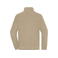 Chaqueta polar reciclada unisex JN1862. Color stone.