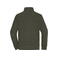 Chaqueta polar reciclada unisex JN1862. Color olive.