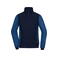 Chaqueta acolchada híbrida mujer JN1865. Color navy/royal melange.