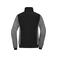 Chaqueta acolchada híbrida mujer JN1865. Color black/carbon melange.