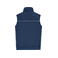 Chaleco softshell híbrido unisex JN1867. Color navy/navy.