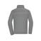 Chaqueta polar unisex JN1870. Color steel/grey.
