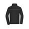 Chaqueta polar unisex JN1870. Color black.