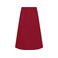 Delantal largo JN1881. Color red.