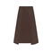 Delantal largo JN1881. Color brown.
