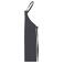 Delantal con peto JN1882. Color carbon.
