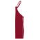 Delantal con peto JN1882. Color red.